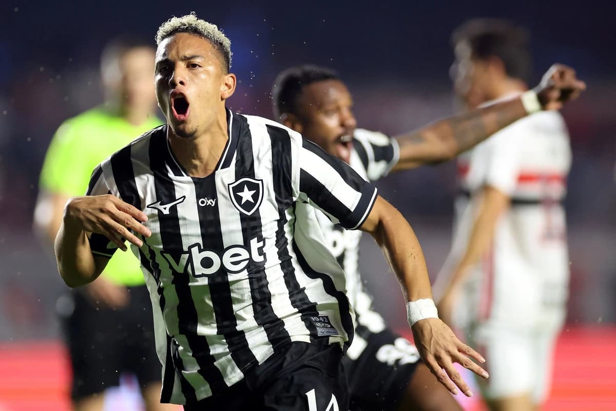 Brasileirão: Botafogo empata com São Paulo no fim do jogo