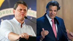 Datafolha: Tarcísio tem 46% e lidera contra Haddad em SP