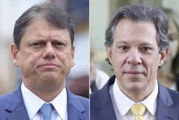 Datafolha: Tarcísio lidera em SP com 46%, e Haddad tem 30% - 05/07/2026 - Política