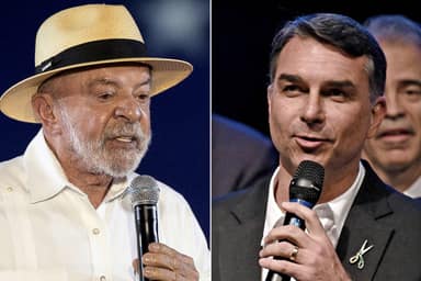 Lula vê vantagem sobre Flávio Bolsonaro cair a um ponto na BTG/Nexus