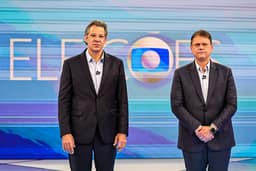 Perdeu o debate na Globo? Saiba em 8 pontos como foi discussão entre Tarcísio e Haddad
