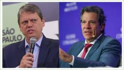 Datafolha para SP: Tarcísio lidera com 46% contra 30% de Haddad no 1º turno -