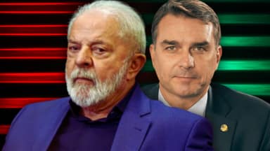 Futura/Apex: no 2º turno, Lula tem 48,1% e Flávio Bolsonaro, 42,9%