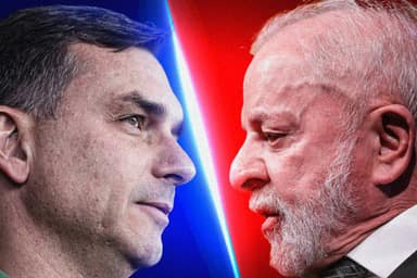 Lula e Flávio Bolsonaro chegam à reta final em empate técnico, mostra AtlasIntel