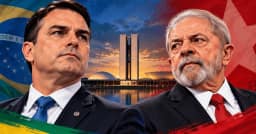 Flávio Bolsonaro e Lula vão disputar segundo turno da eleição presidencial