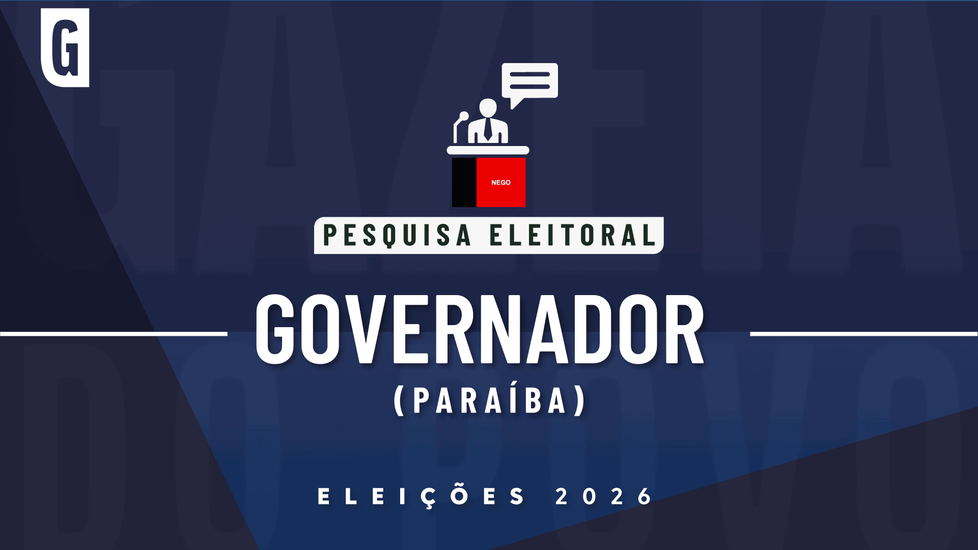 AtlasIntel no governo da Paraíba: Lucas Ribeiro 42,4%, Efraim Filho 30,9%