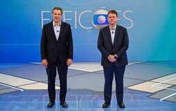 Tarcísio e Haddad fazem ‘debate nacional’ e citam Lava Jato, crise fiscal, Lula e Bolsonaro