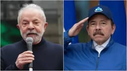 Ditador da Nicarágua comemora vitória de Lula