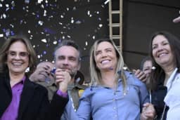 Celina e Bia Kicis defendem candidatura de Michelle Bolsonaro ao Senado