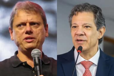 Nova pesquisa mostra disputa entre Tarcísio e Haddad pelo governo de São Paulo e amplia expectativa para 2026