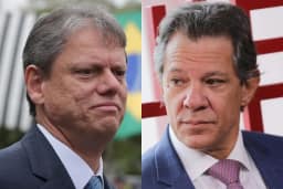 Datafolha aponta Tarcísio com 46% e Haddad com 30% na corrida pelo governo de SP