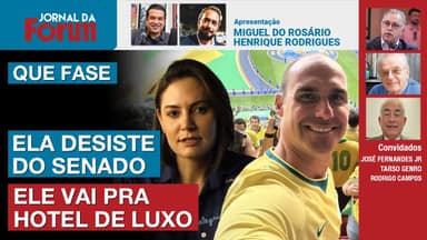 No bolsonarismo, Michelle diz que desistiu do Senado e Eduardo Bolsonaro se esbalda no luxo