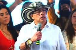 Petro antecipa discurso de despedida da Presidência da Colômbia