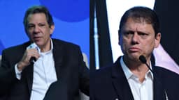 “Vocês querem o Milei aqui, né? Querem que o brasileiro coma carne de burro”, diz Haddad a Tarcísio
