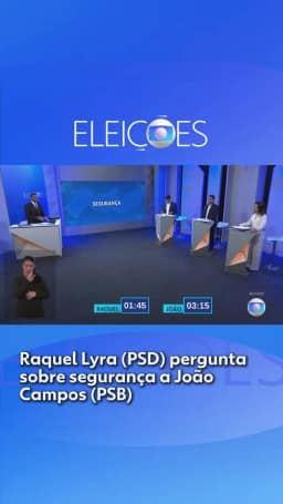 Vídeos: Candidatos ao governo de Pernambuco participam de debate da TV Globo