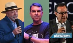 BTG/Nexus: Lula e Flávio seguem próximos; Cury cresce 9 pontos