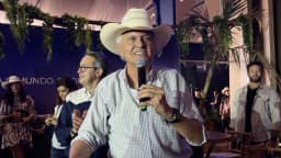 "Me colocando no 2º turno eu bato Lula e ganho", diz Caiado
