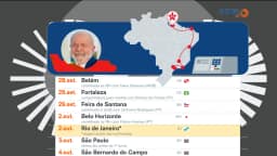 Lula mira voto útil e faz giro por 5 Estados na semana final