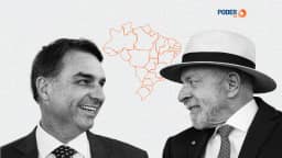 Flávio Bolsonaro e Lula se enfrentam no 2º turno