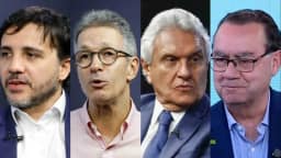 Renan, Zema, Caiado e Cury criticam cancelamento de debate da “Globo”