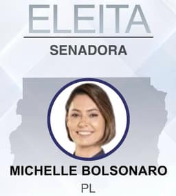 Urgente: Michelle Bolsonaro é eleita senadora pelo Distrito Federal