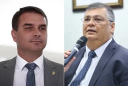 Defesa de Flávio Bolsonaro pede que Dino seja afastado de processos ligados Lula