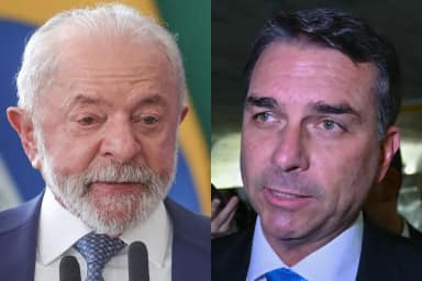 Flávio Bolsonaro supera Lula em São Paulo e Rio nas pesquisas Quaest estaduais