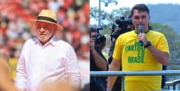 Os novos números da pesquisa Datafolha sobre a disputa entre Lula e Flávio Bolsonaro