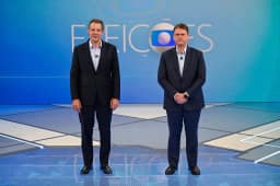 Em debate nacionalizado, Tarcísio e Haddad discordam sobre crime, privatizações e indicadores