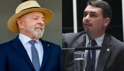 Quaest: Lula lidera com 39% contra 34% de Flávio Bolsonaro no 1º turno
