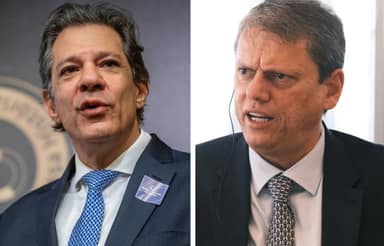 A próxima pesquisa sobre a eleição em SP com apenas Haddad e Tarcísio
