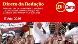 Direto da Redação: Lula resgata origens e Flávio Bolsonaro enfrenta isolamento no início da corrida eleitoral