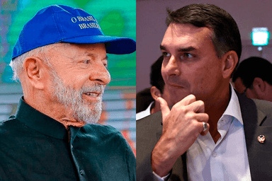 “TariFlávio”: Flávio Bolsonaro cai 3 pontos, Lula cresce 8 e lidera todos cenários, diz pesquisa Vox