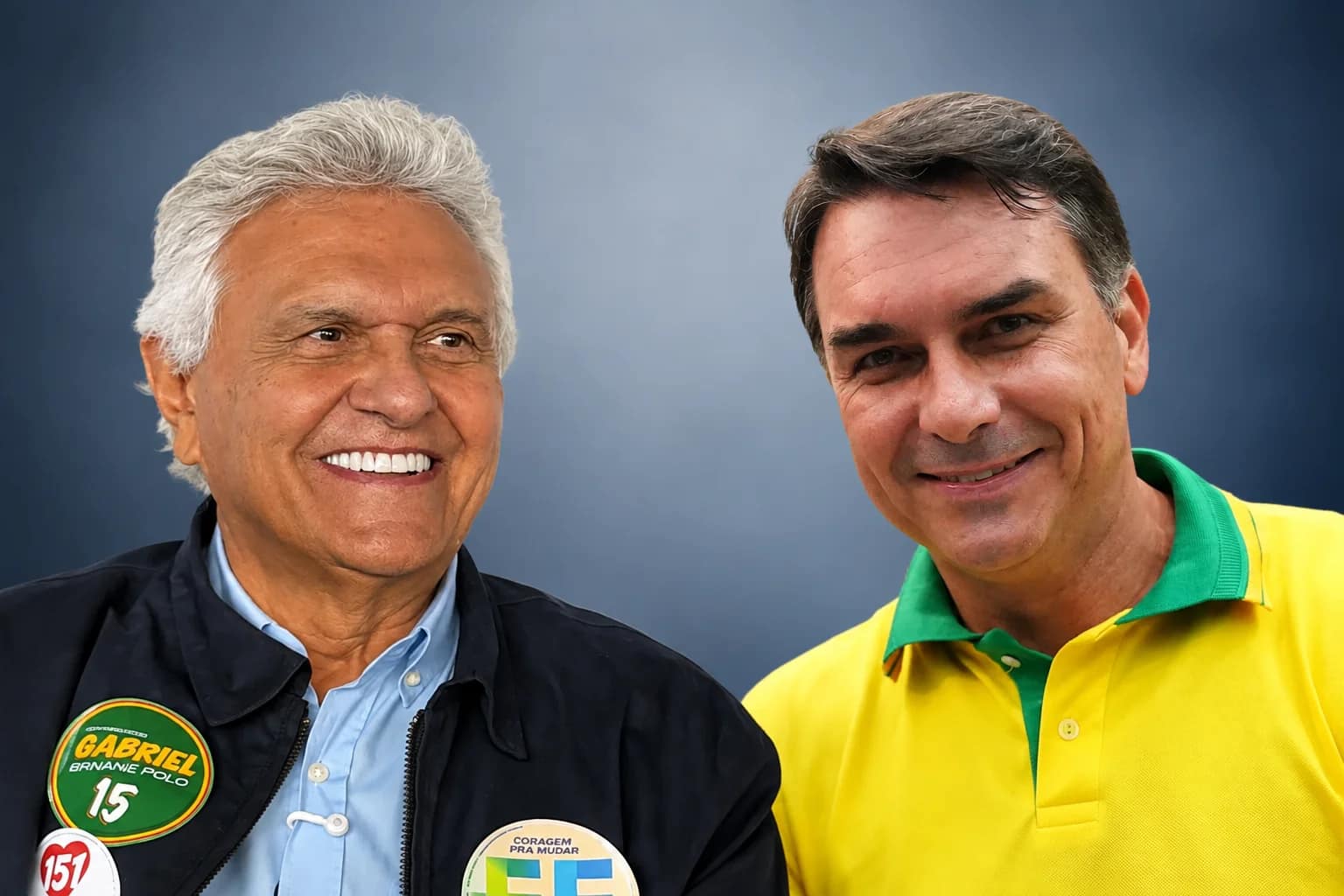 Ronaldo Caiado tem 31% e Flávio Bolsonaro 30% em Goiás, diz Real Time Big Data