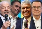 RealTime Big Data: Lula empata com Flávio, Caiado e Cury no 2º turno