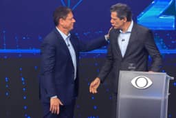 Análise: Debate entre Tarcísio e Haddad tem excesso de números e vira prévia para 2030