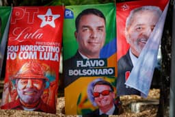 No 1º turno, Lula tem 39%, contra 35% de Flavio, e no 2º turno persiste empate técnico entre eles