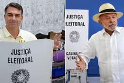 Flávio Bolsonaro e Lula estão no 2º turno em onda da direita