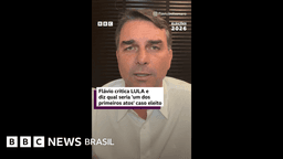 Flávio Bolsonaro critica Lula e diz qual seria um de seus 'primeiros atos' caso vença as eleiçòes