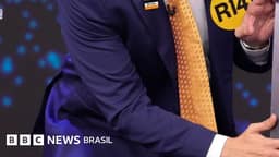 Renan Santos chama Lula e Flávio Bolsonaro de 'covardes e canalhas' em debate