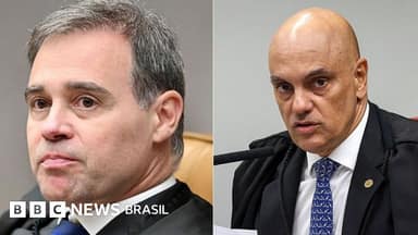 Alexandre de Moraes pede investigação de André Mendonça ao plenário do STF