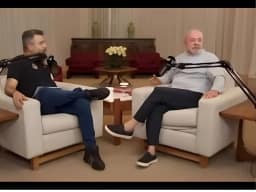 Podcast com Lula teve o triplo de audiência da live de Flávio Bolsonaro