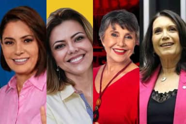 Michelle Bolsonaro lidera corrida ao Senado no Distrito Federal em três pesquisas