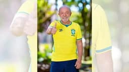 Apoiadores de Lula fazem mobilização nas redes com camisa da Seleção