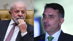 Lula e Flávio Bolsonaro têm empate técnico no 2º turno, aponta BTG/Nexus