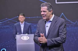 Tarcísio e Haddad discutiram privatizações durante debate; veja como foi