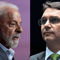 Vantagem de Lula para Flávio no 2º turno cai de 8 pontos para 1 em 2 meses