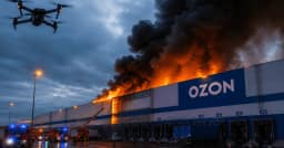 Drones ucranianos atacam centro Ozon na Rússia; Putin comenta
