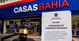 “Justiça suspende demissões em massa da Casas Bahia”