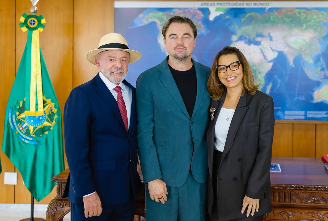 Governo Lula recebe Leonardo DiCaprio no Planalto e apresenta agenda ambiental